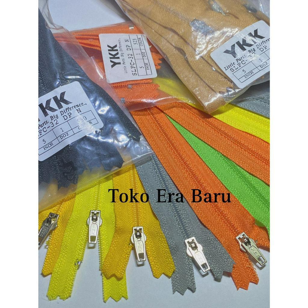 RESLETING YKK SLFC-32 EKO UKURAN 5 INCH (12,5 cm)per lusin