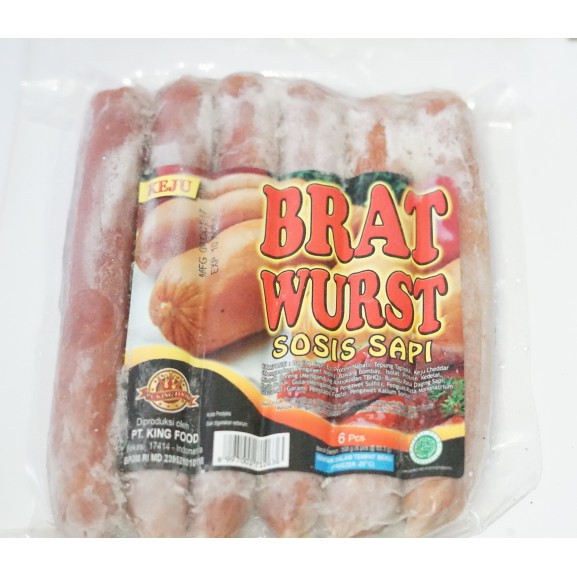 

Sosis Sapi Bratwurst Keju