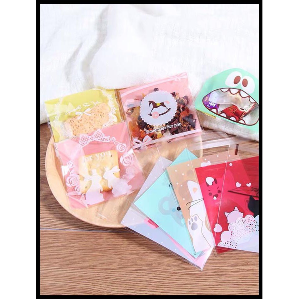 

Jual Jual Plastik Packing Cookies Kemasan Unik Lucu 10X10Cm Bungkus Kue