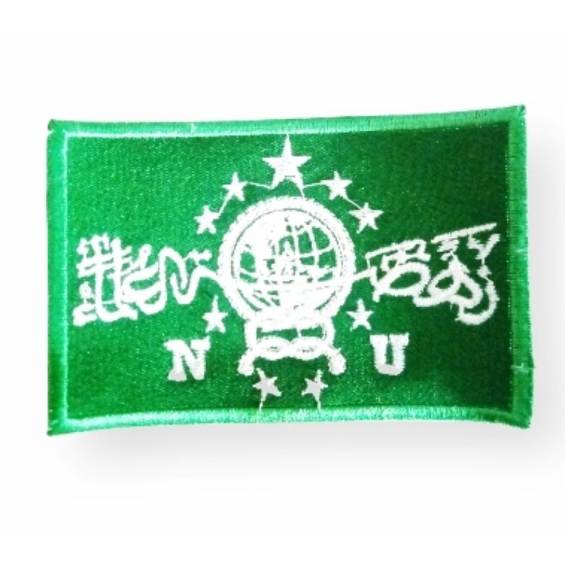 Badge Bed Logo Lambang NU Bordir Termurah