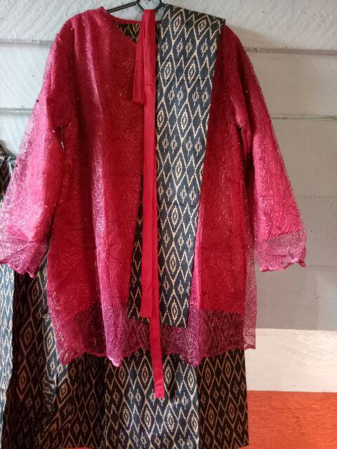 Maura Couple - Sania Ruffle Batik Couple Ori Ndoro Jowi Dnt Garansi Termurah Shopee Kebaya Wisuda