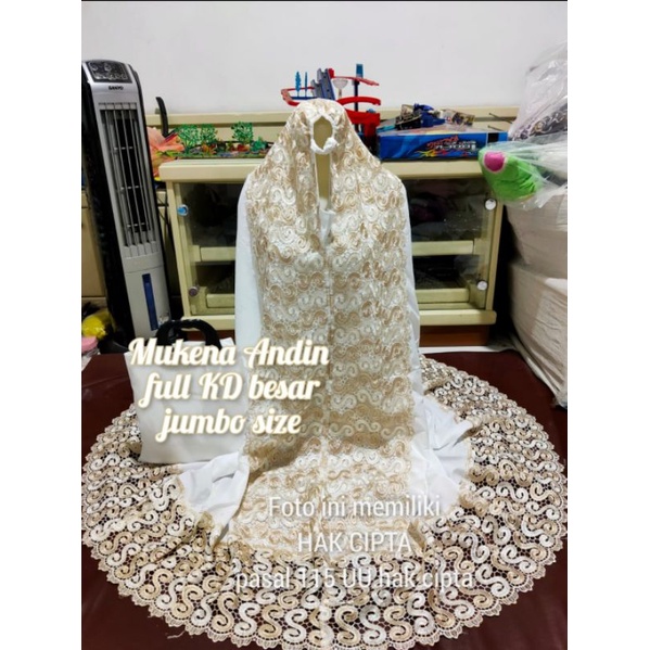 mukena andin prada renda random