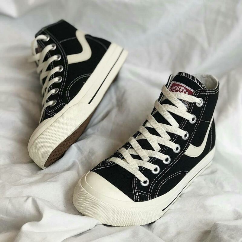 Ventela Public High Black White/ Natural