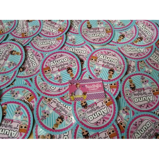 

Stiker Puding 6cm