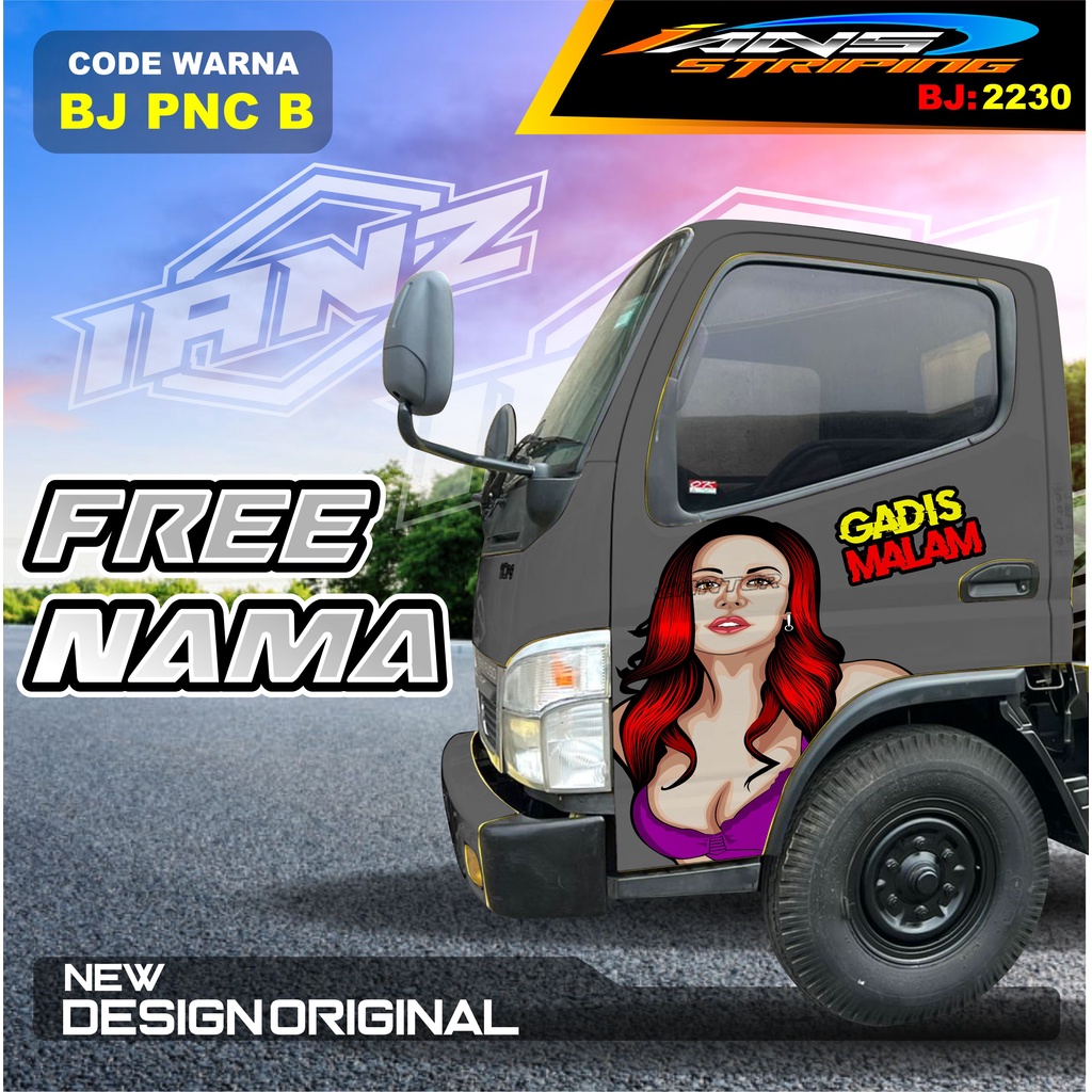 STICKER PINTU TRUK FUSO RAGASA / DECAL PINTU DUMTRUK  / STIKER MOBIL TRUK / STIKER PINTU TRUK KEREN