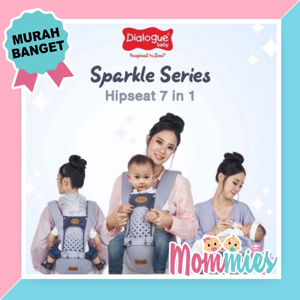 Gendongan Bayi DIALOGUE HIPSEAT 7IN1 SPARKLE SERIES DGG1030