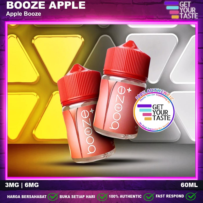 Liquid Booze Apple 60ML Booze+ Leci by R57 x Mildos Vape