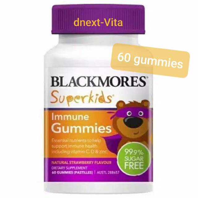 Blackmores Superkids Immune Gummies 60 gummies