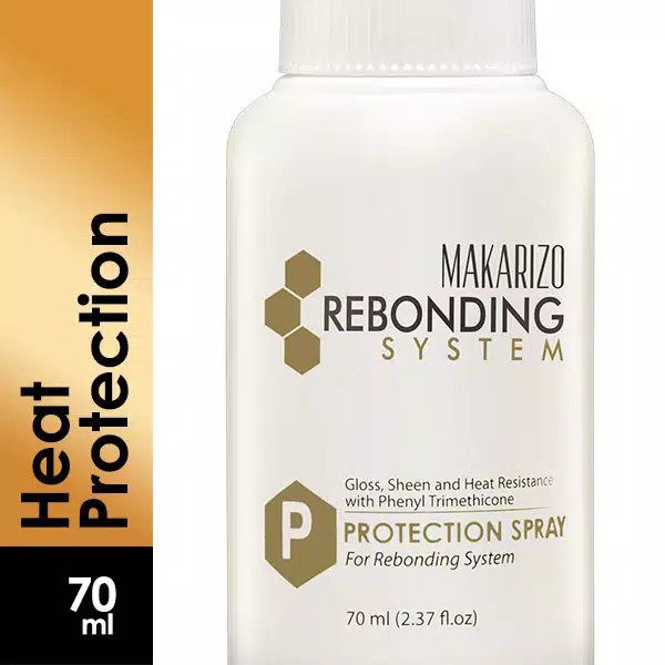 Makarizo Professional Rebonding System Protection Spray Bottle 70 ml