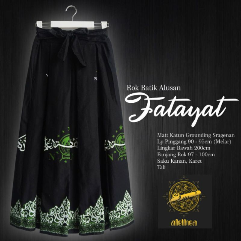 FATAYAT NU ROK Batik Wanita Alusan Termurah