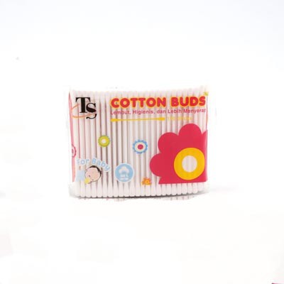 TS Cotton Bud Bayi | Korek Kuping Kapas Refill 100Pcs