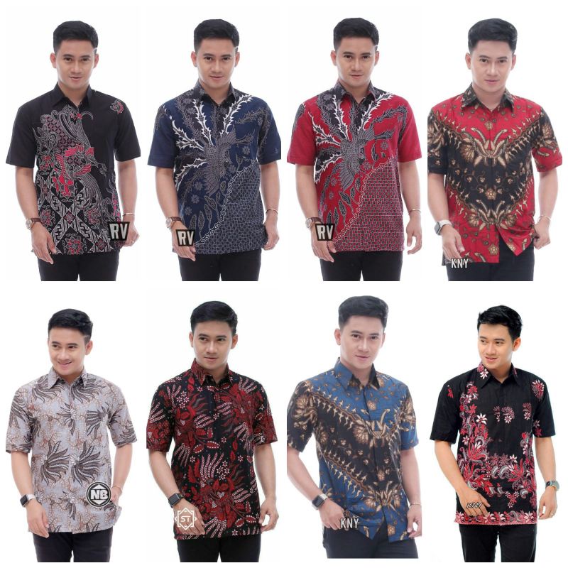 KEMEJA BATIK ANEKA MOTIF TERBARUU PILIH KODE MOTIF