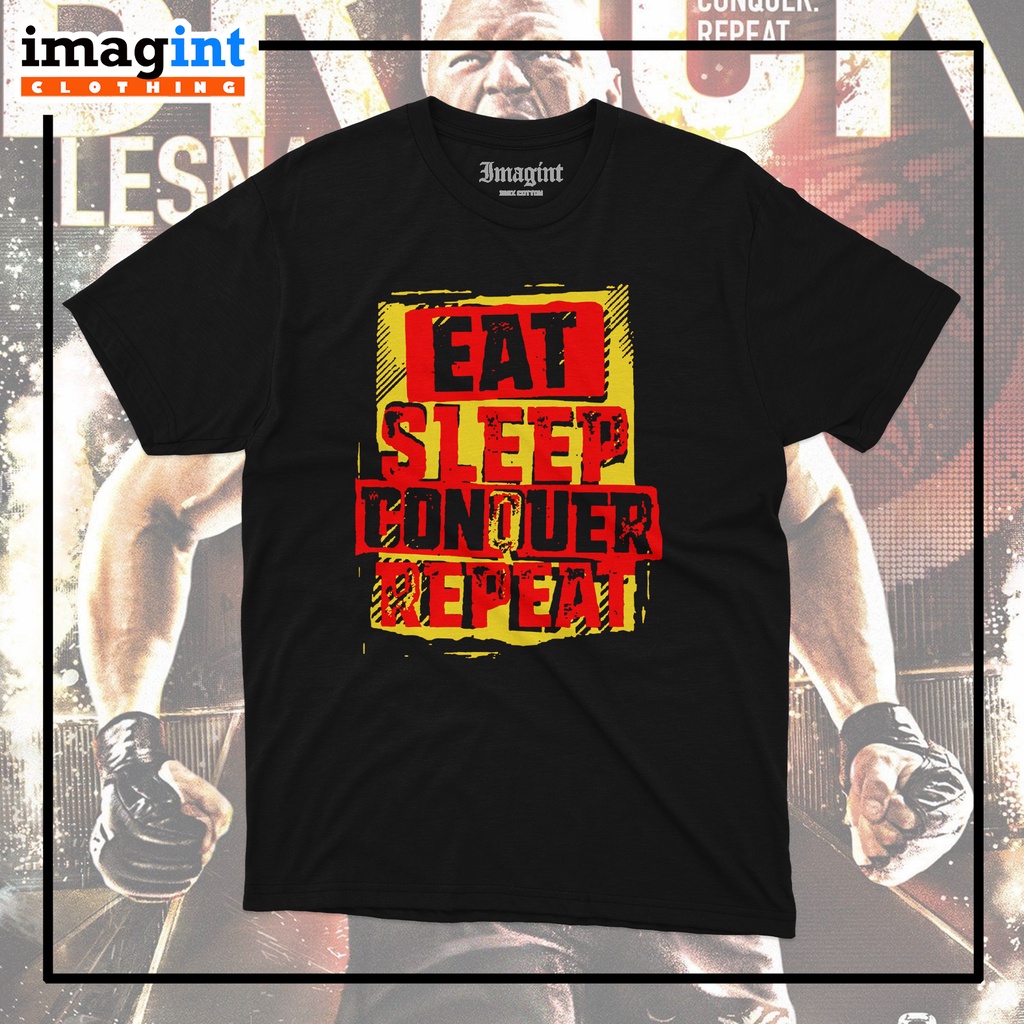 BAJU KAOS DISTRO BROCK LESNAR QUOTES unisex