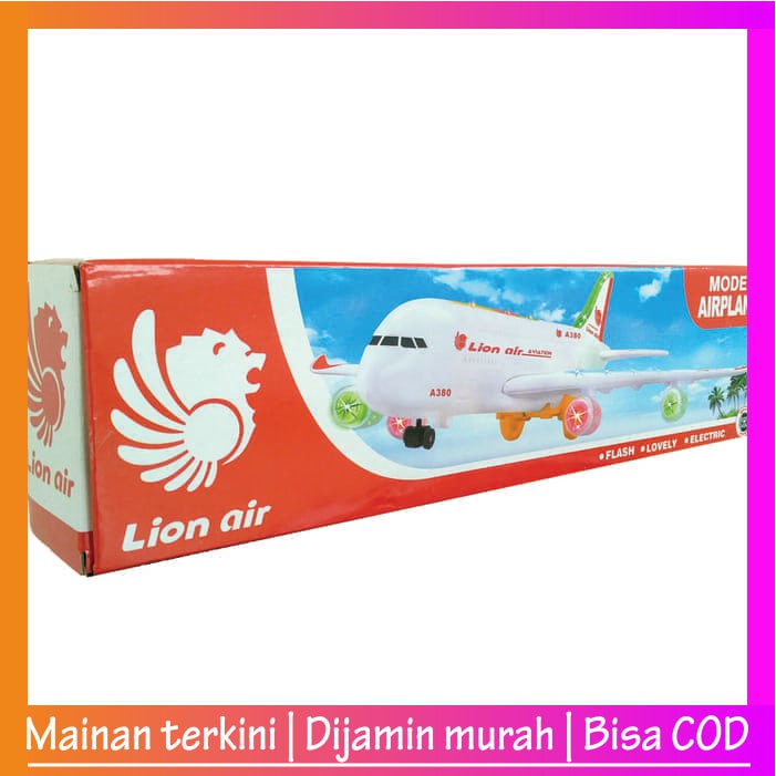 Pesawat Lion Air A380 Jumbo Baterai IT539