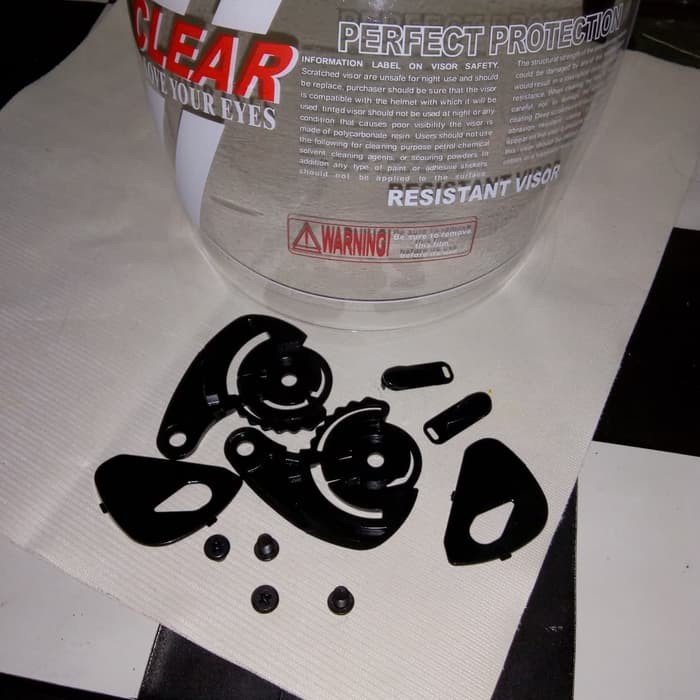 kaca helm NHK R6 + baut