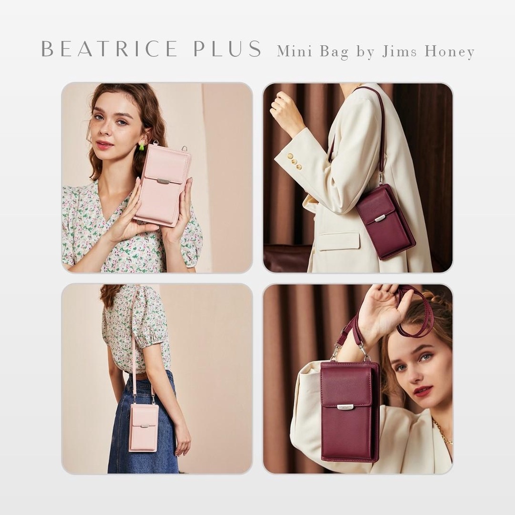 JIMS HONEY TAS SELEMPANG WANITA BEATRICE PLUS MINI BAG