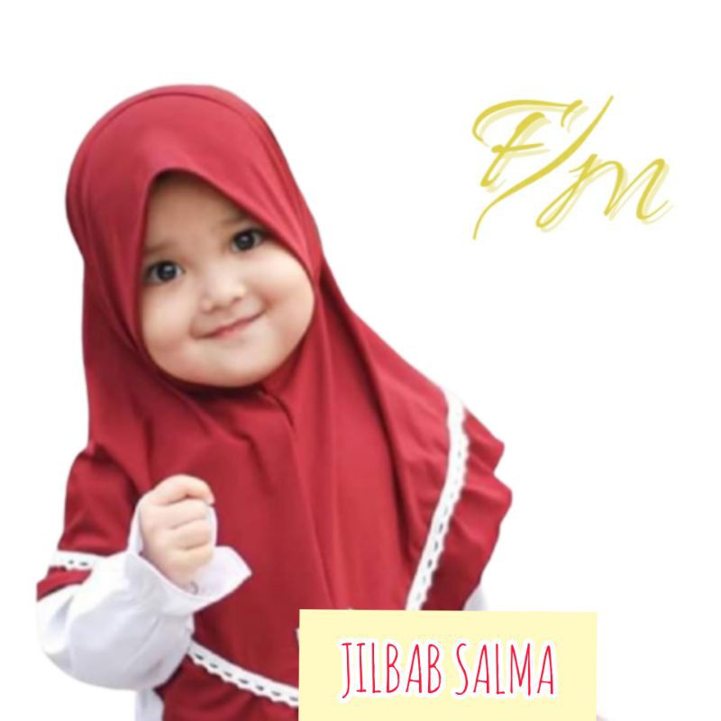 Hijab Anak Salma / Jilbab anak nyaman lucu murah kualitas PREMIUM