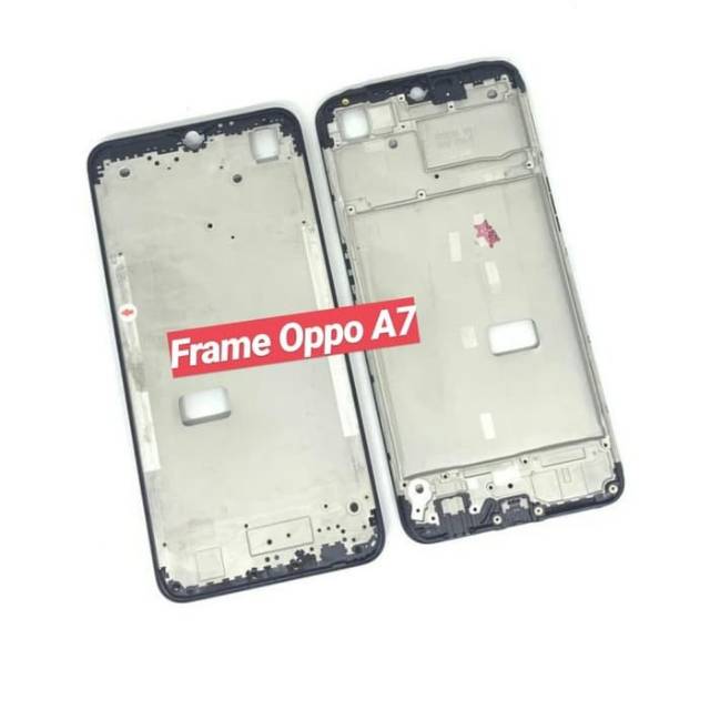 Tatakan LCD Frame Tulang Tengah Bezel Oppo A7