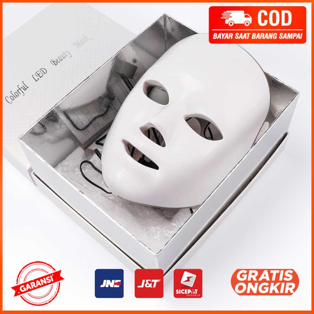 Masker Wajah LED Phototeraphy Facial Beauty Mask AL07