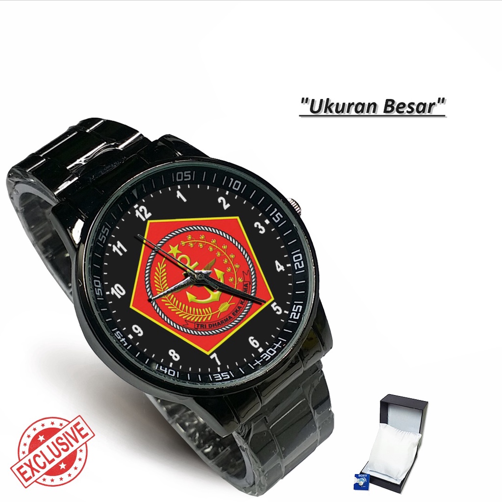 Jam Tangan Rantai Couple MABES TNI 01 (Awesome)