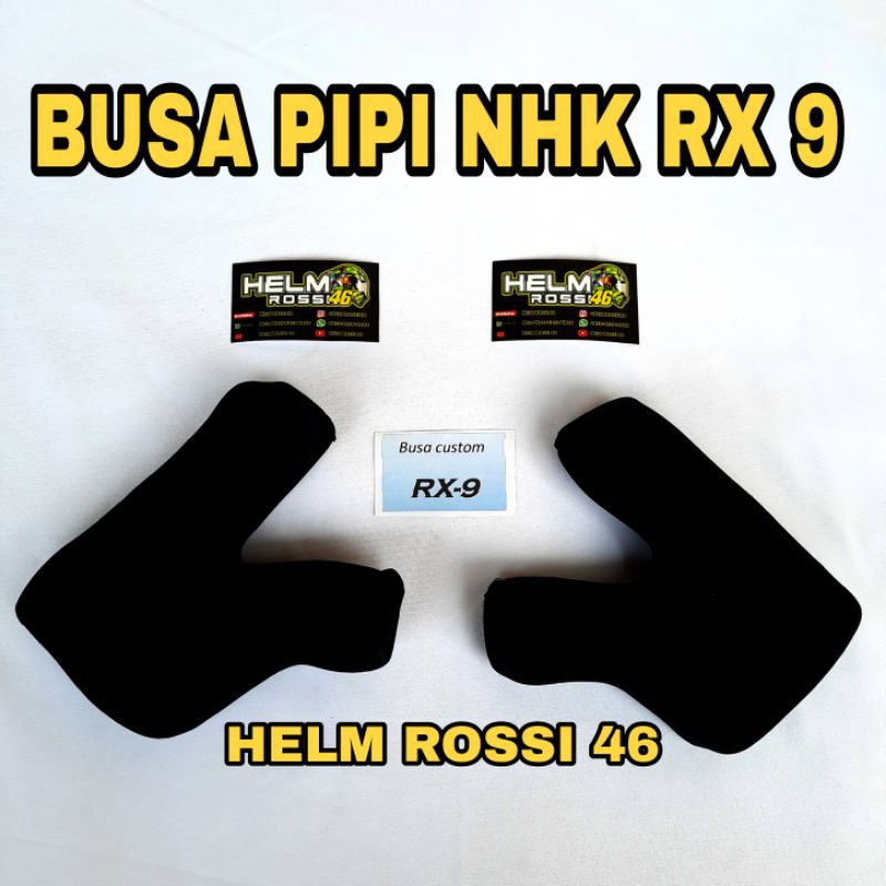 [COD] Cheek pad - busa pipi NHK RX9 RX 9 S M L XL XXL