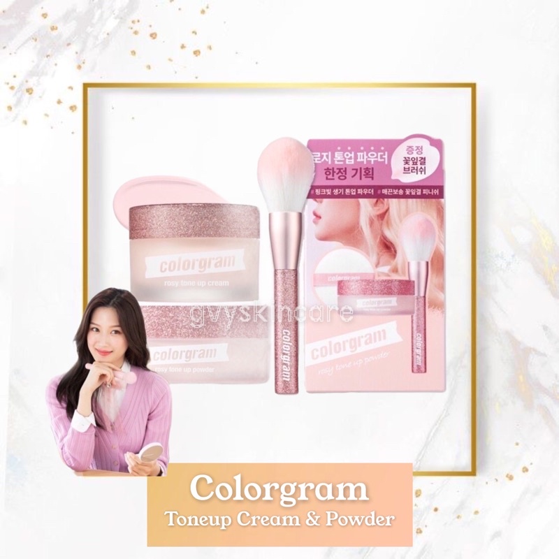 READY INDO‼️[Colorgram] Rosy Tone up Cream Powder Original Korea