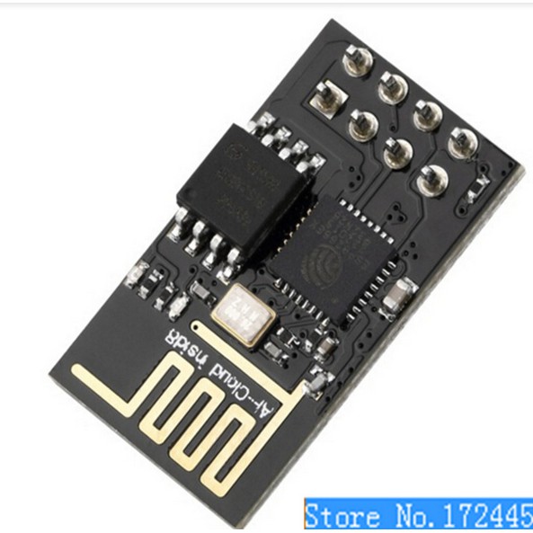 HQ ESP8266 Serial WIFI Module Send Receive LWIP A (PCB Coklat)