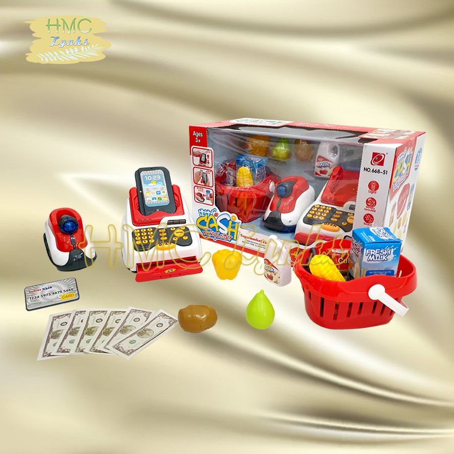 MESIN KASIR SUPERMARKET CASH REGISTER, SCANNER & MESIN EDC