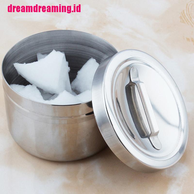 (dreamdreaming.id) Botol Disinfektan Alkohol Bahan Stainless Steel Untuk Dokter Gigi