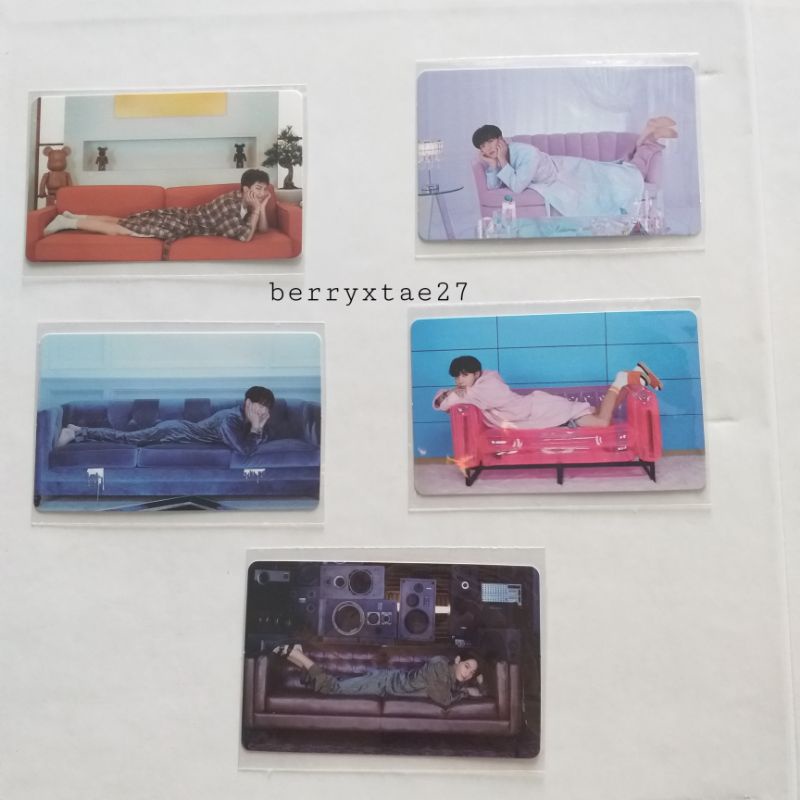 [SALE - OFFICIAL] BTS - BE Deluxe Photocard Pc : Namjoon, Seokjin, Yoongi, Hoseok, Jungkook ver