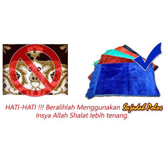 Promo Sajadah Polos Turki Hijau Tosca