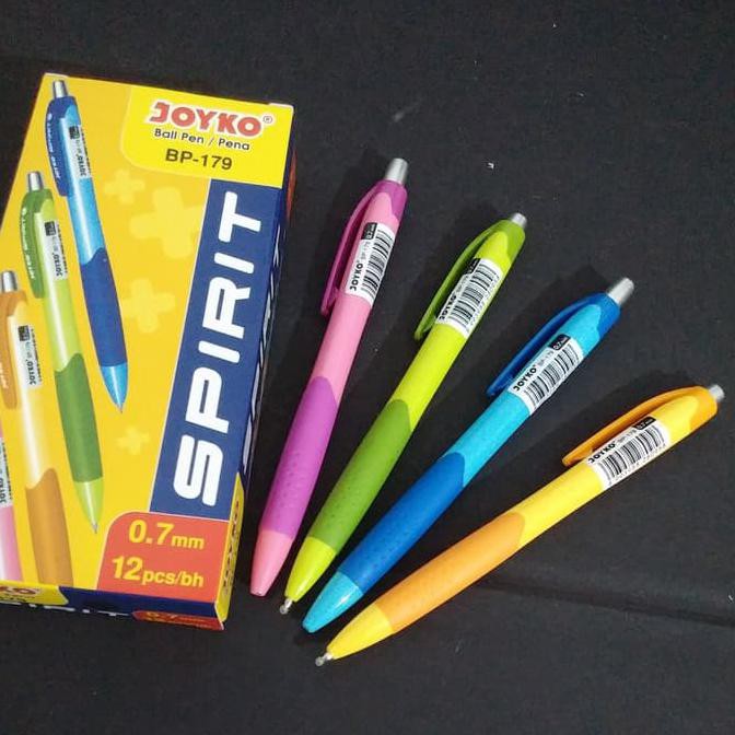 

Pulpen Joyko Spirit BP-179 atk PROMO SPECIAL