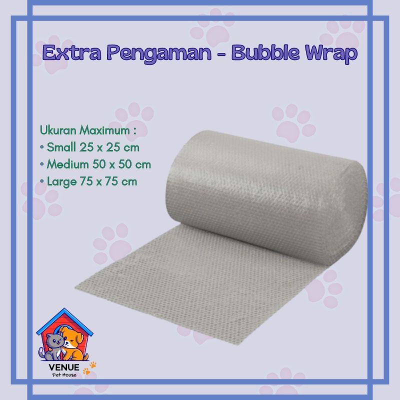

Bubble Wrap untuk Safety Packing Tambahan