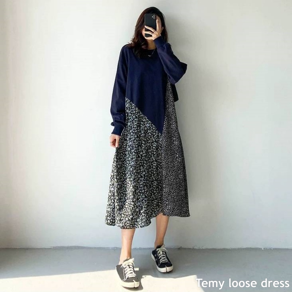 Temy loose dress - Thejanclothes