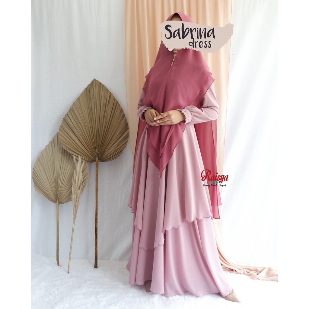 Gamis 2 Susun Sabrina / Gamis Sabrina / GamIS 2 Susun