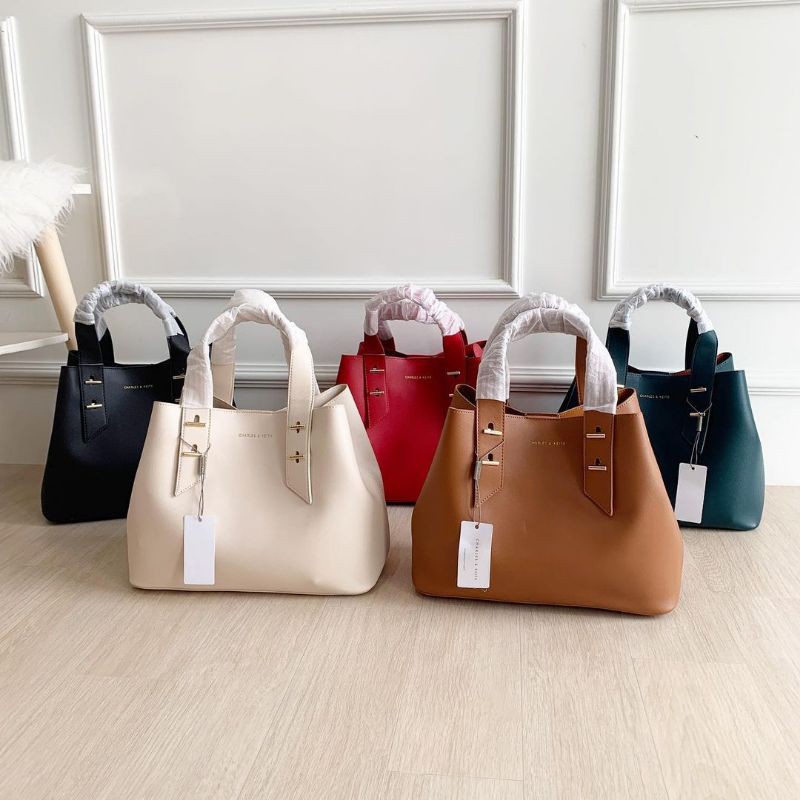 CK Double Handle Slouchy Bag