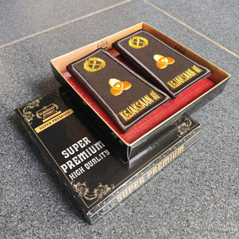 PANGKAT PDH 3D KEJAKSAAN RI FULL BORDIR KUALITAS SUPER PREMIUM