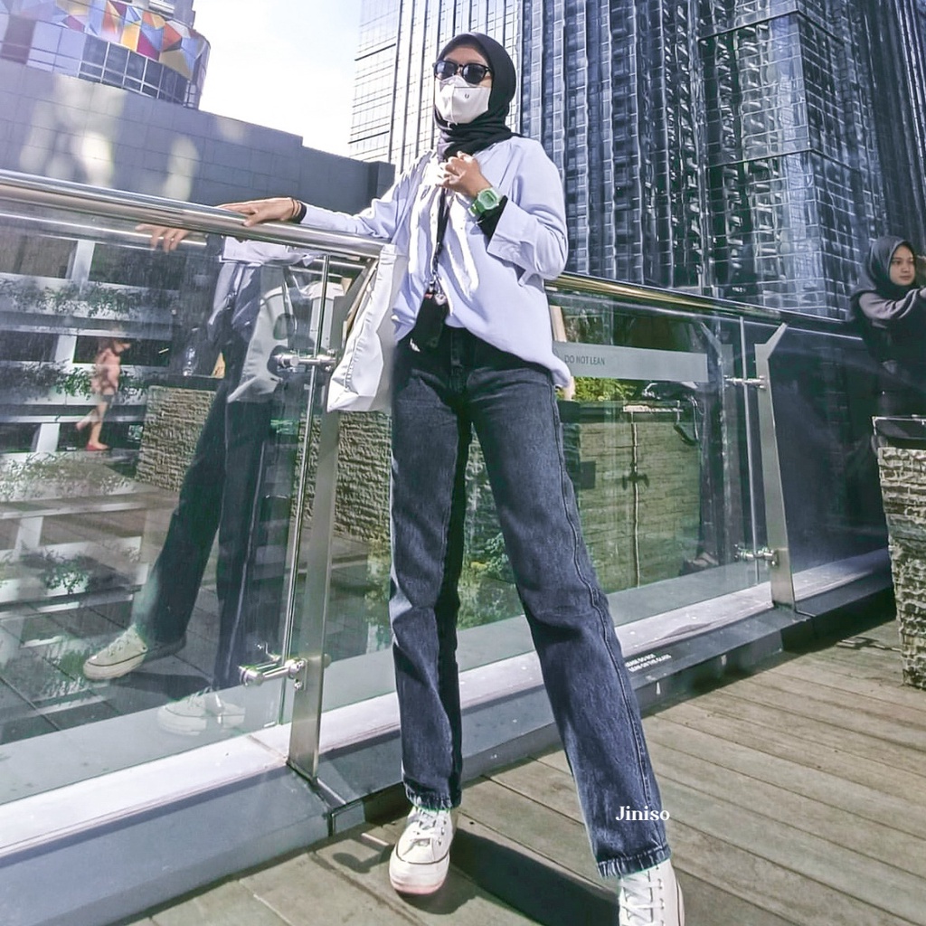 JINISO - Highwaist Loose Jeans 812 - 822 HANGOVER-8