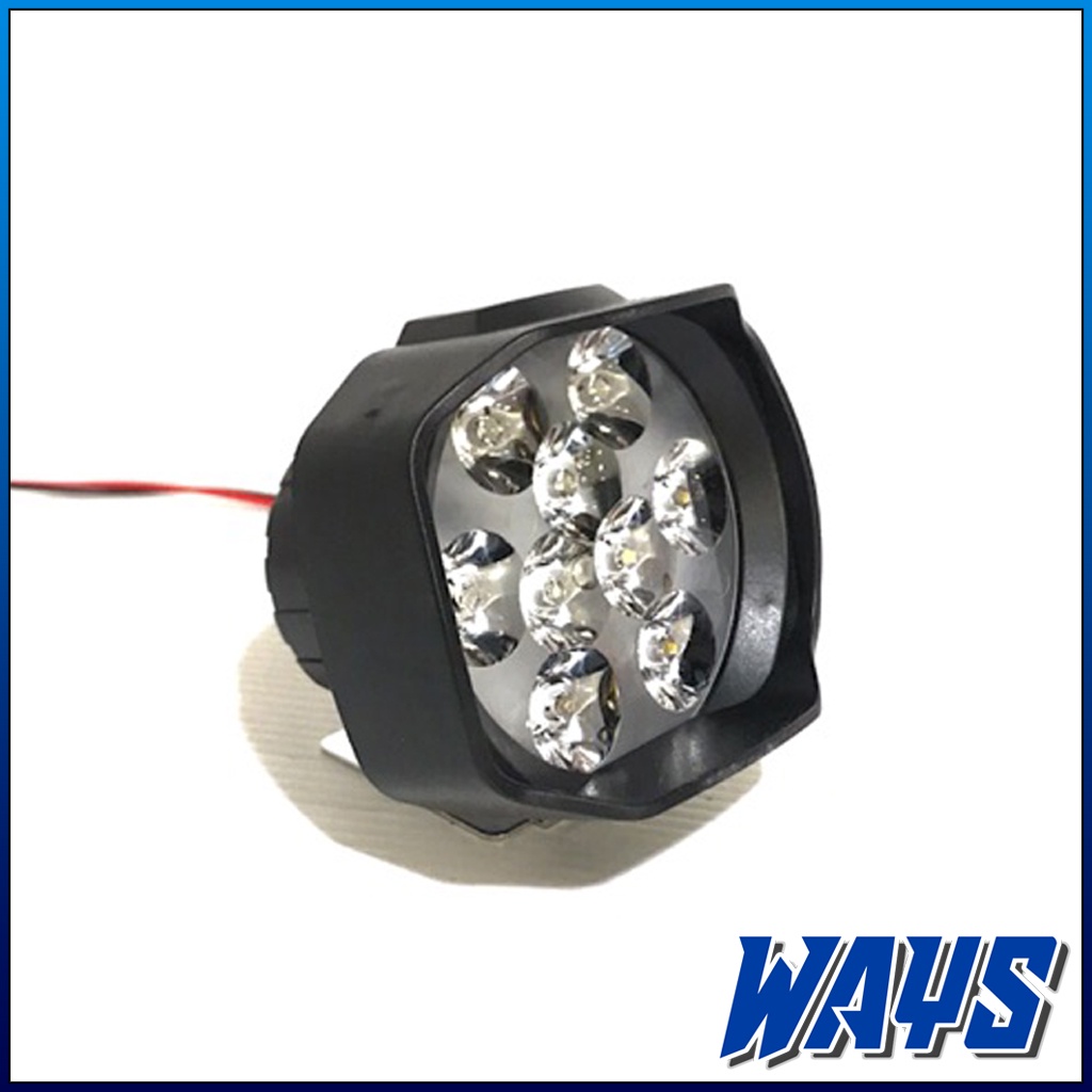 L137 | Lampu LED Sorot Tembak Spot Light Braket Spion Motor Mio Beat Vario Nex Nmax PCX Aerox Vixion