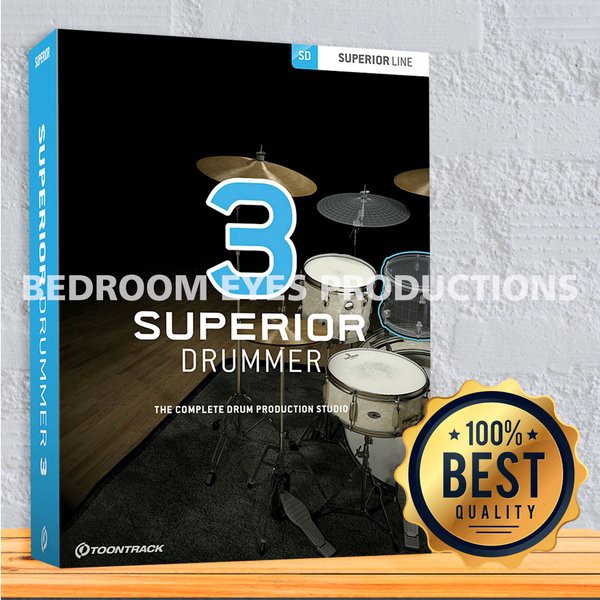 Promo Superior Drummer 3 64 bit terbaru Software Recording Drum Midi Murah