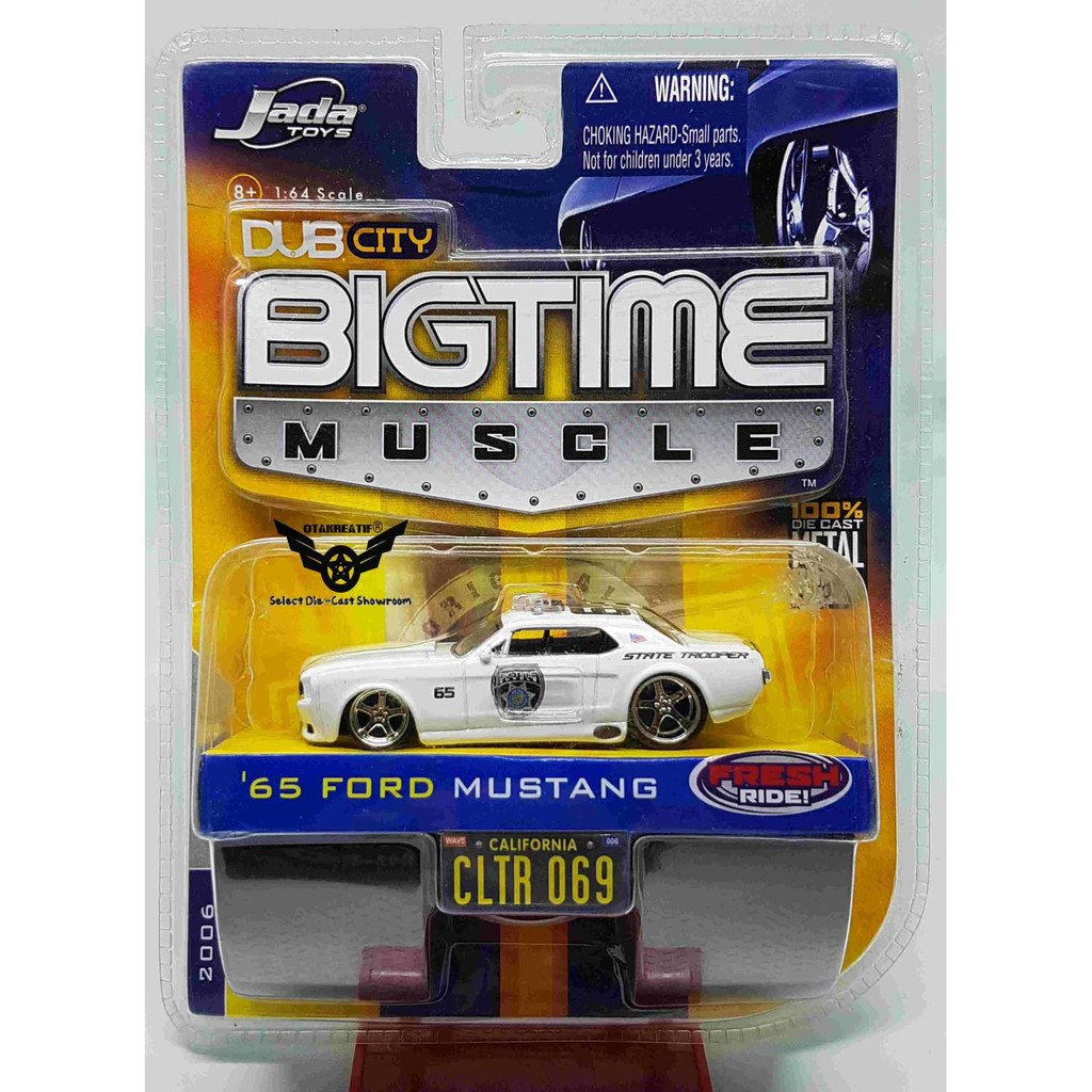 Jada Toys Dub City Bigtime Muscle 65 Ford Mustang State Trooper