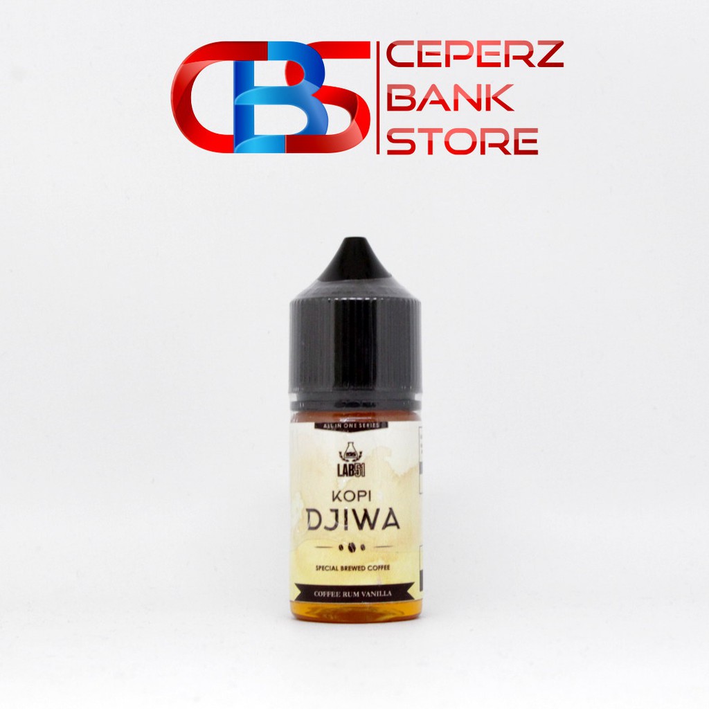 LAB51 KOPI DJIWA COFFEE RUM / MOCCA CARAMEL 9mg / 30ml Bercukai