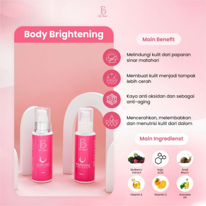 PAKET BODY BG SKIN BEAUTY GLOW SKINCARE