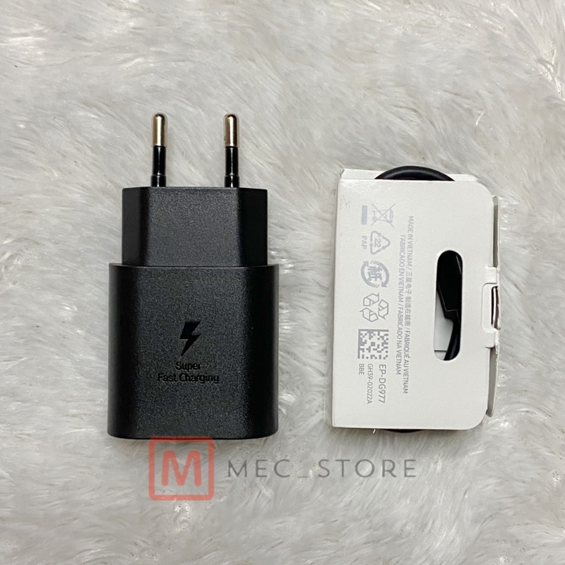 Charger Samsung Tipe C Ke Type C 25W ORIGINAL A70 , A70S , NOTE 10 , NOTE 10 PLUS