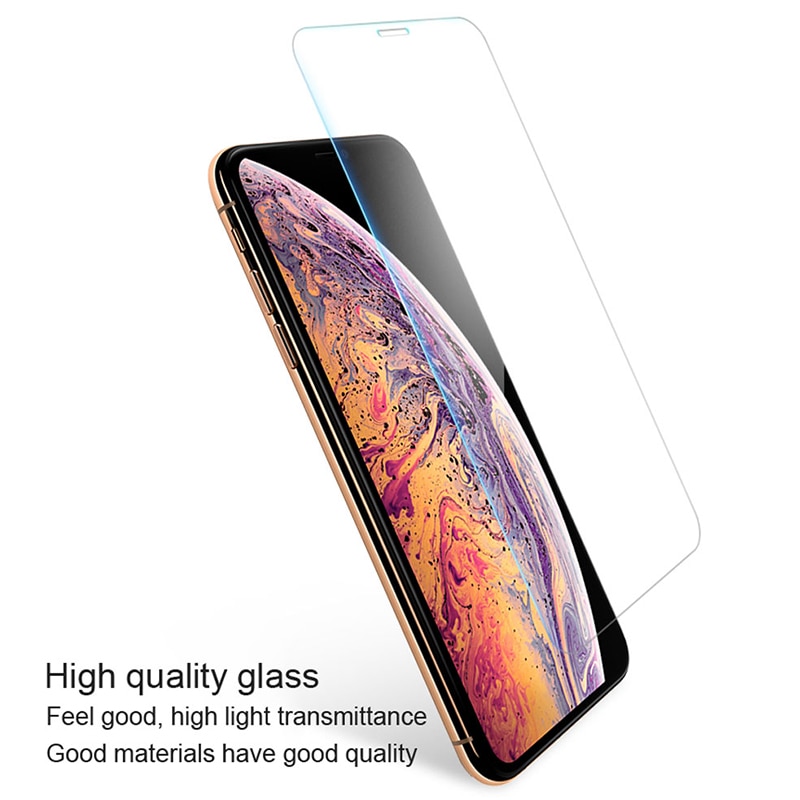 Pelindung Layar Tempered Glass Untuk Iphone Xs Max Xr X 6 6s Plus Se 2020 7 8 Plus 11 12 Pro Max Mini