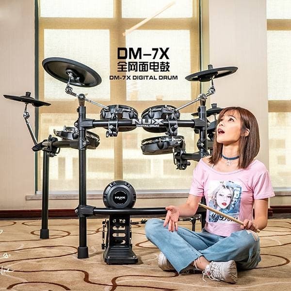 Drum Elektrik Electric NUX DM7X DM-7X DM 7X Original Drum NUX DM7X