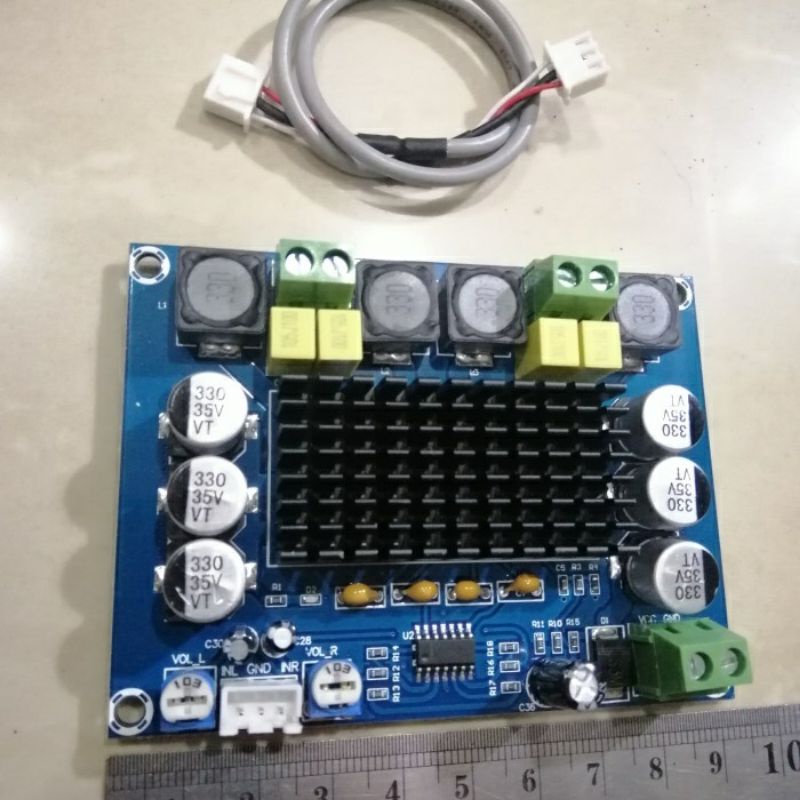 Kit Power Amplifier stereo 120W Class D TPA3116 M543 XH-543 TPA3116D2