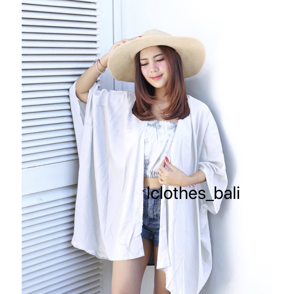 CARDIGAN PANTAI POLOS C002-1