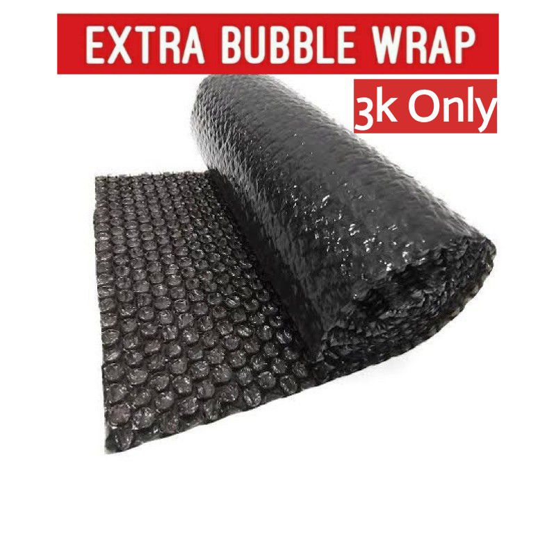 

extra bubble wrap untuk tambahan packing keamanan