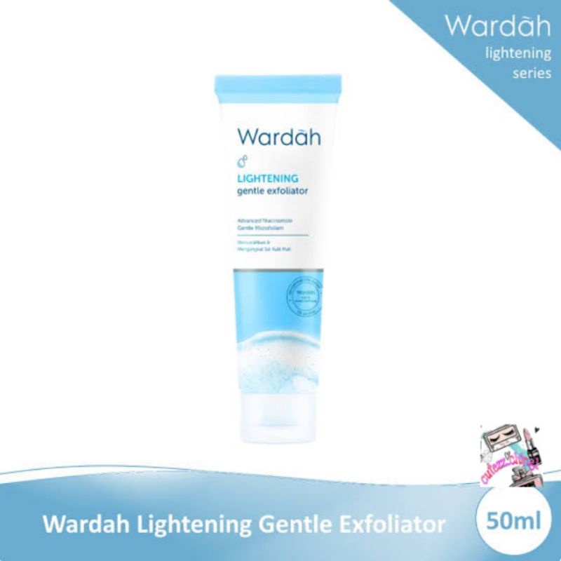 ☃Cutezz_Ching1☃Wardah Lightening Gentle Exfoliator 50ml